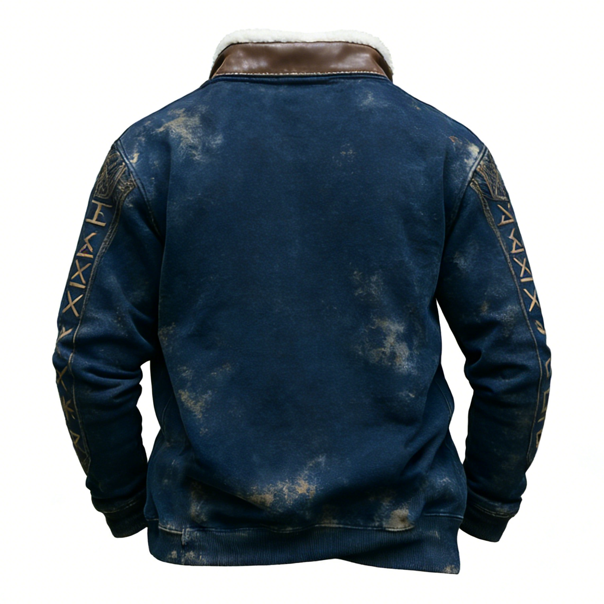 Nordic Winter Viking Sherpa Half Zip Shirt