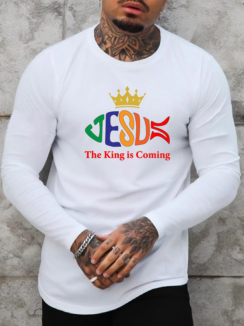 The King is Coming Long Sleeve T-Shirt