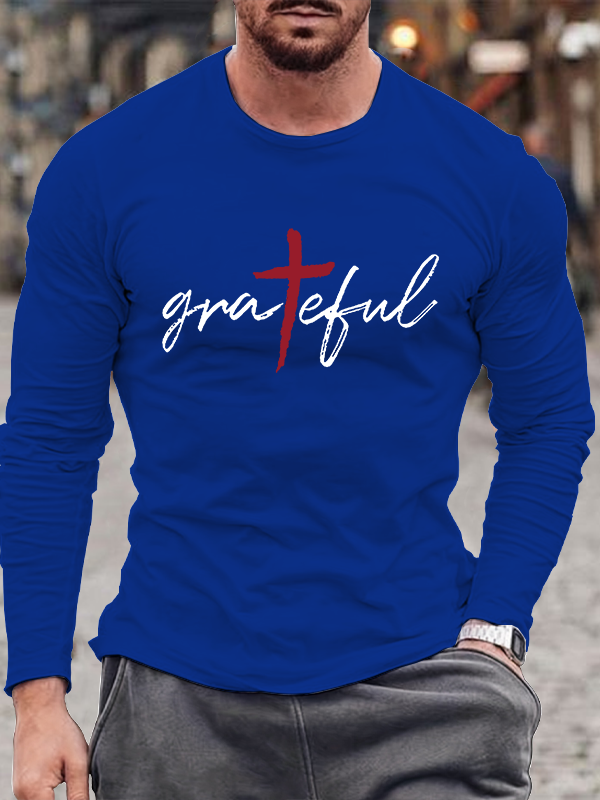 Grateful In Faith Long Sleeve T-Shirt