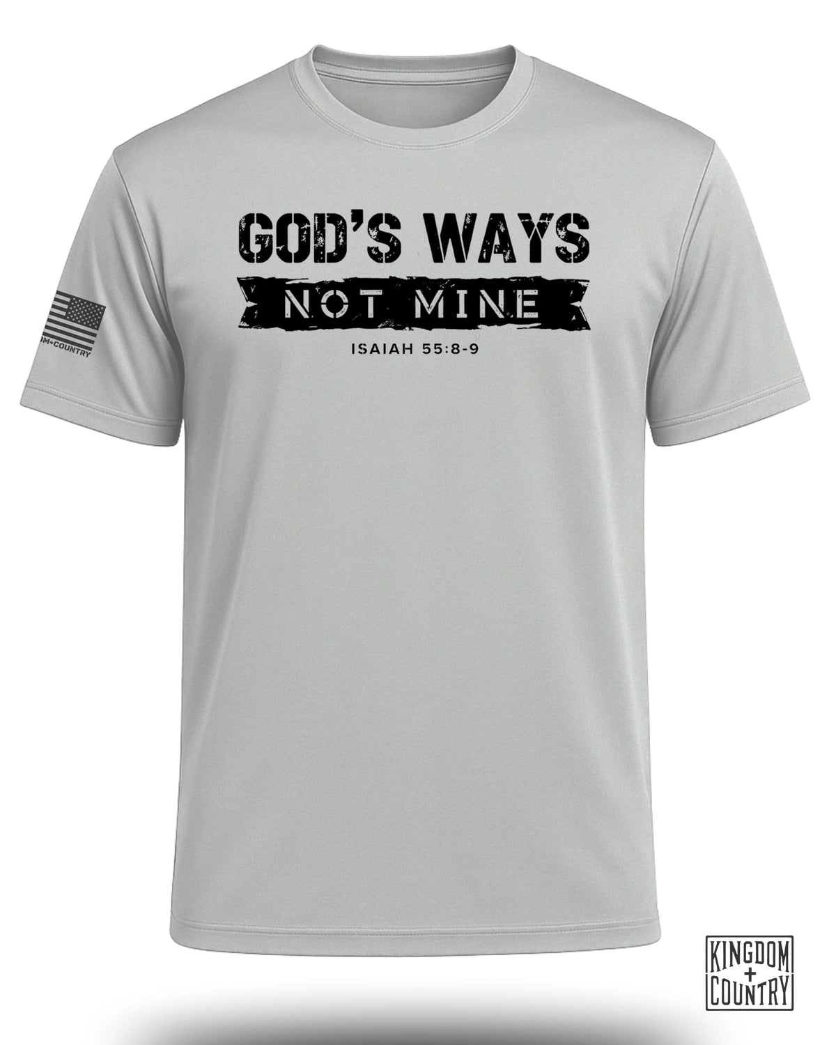 God's Ways Not Mine Performance Shirt