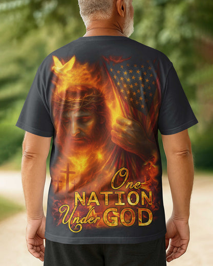 One Nation Under God All Over Print T-Shirt