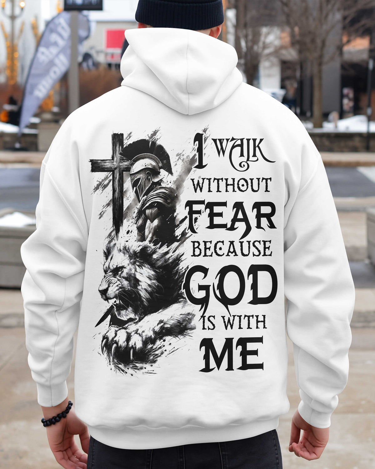 God is with me Hoodie