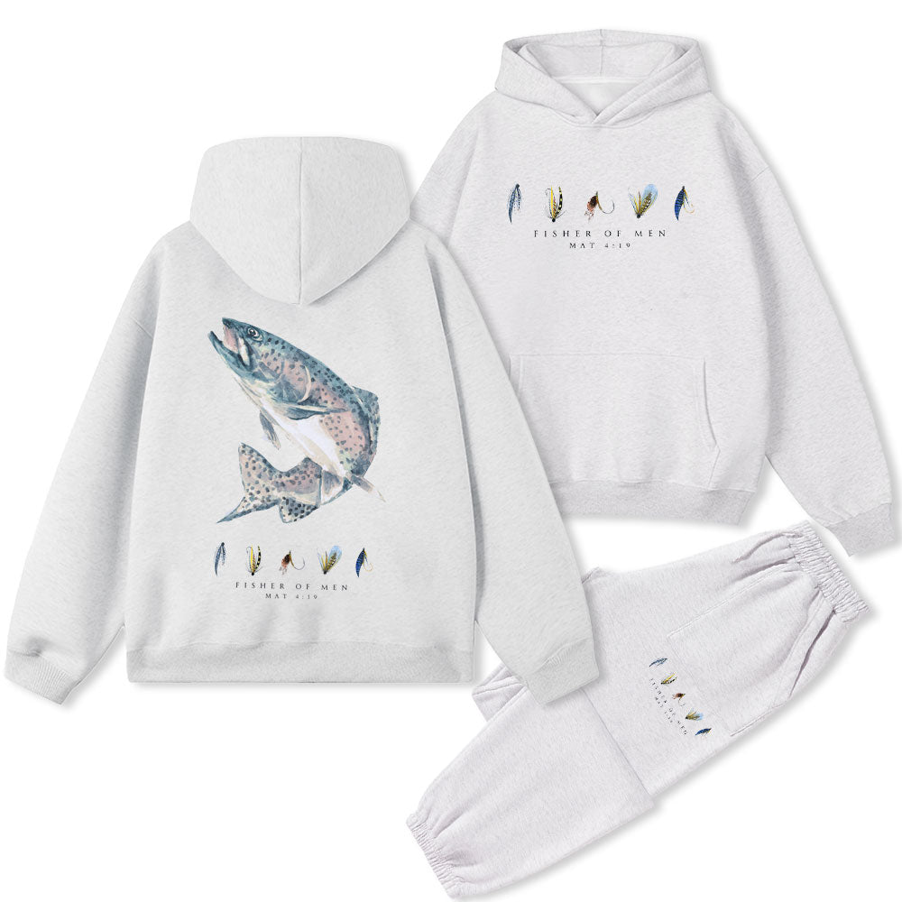 Fisher Of Men Christian Premium Fleece Hoodie Set