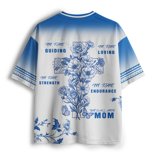 We Called Her Mom Christian Mesh Jersey