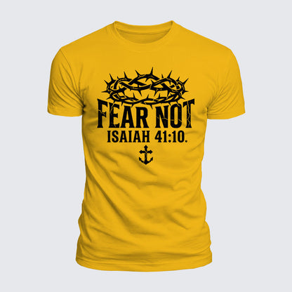 Luxe Mercerized Cotton Tee - Fear Not Isaiah 41:10