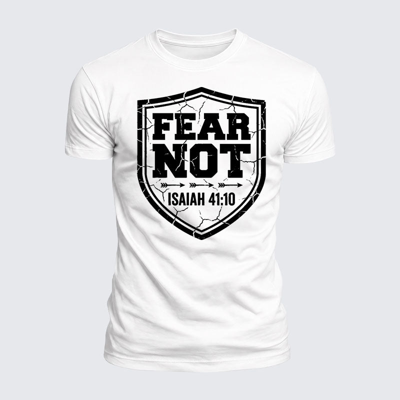 Luxe Mercerized Cotton Tee - Fear Not Isaiah 41:10