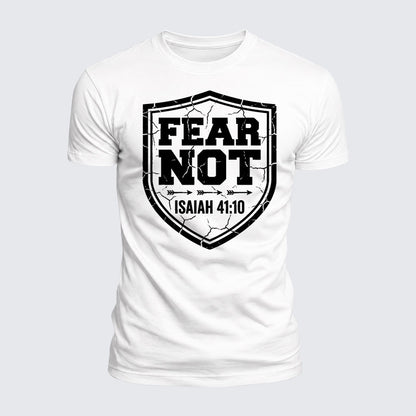 Luxe Mercerized Cotton Tee - Fear Not Isaiah 41:10