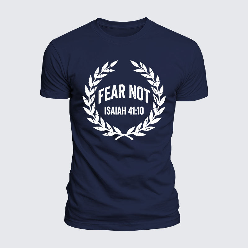 Luxe Mercerized Cotton Tee - Fear Not Isaiah 41:10