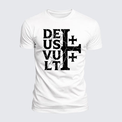 Luxe Mercerized Cotton Tee - Deus Vult