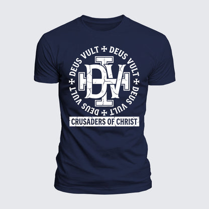 Luxe Mercerized Cotton Tee - Deus Vult