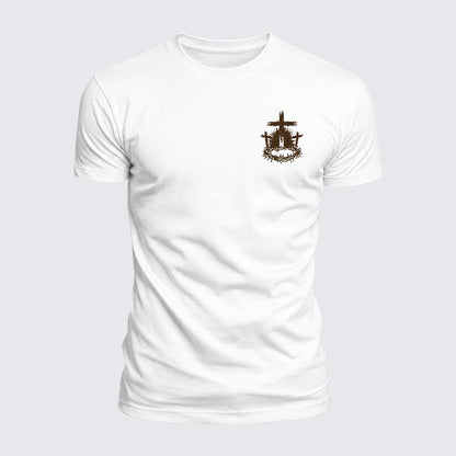 Luxe Mercerized Cotton Tee - Cross