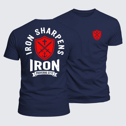 Luxe Mercerized Cotton Tee - Iron Sharpens Iron