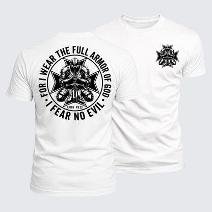 Luxe Mercerized Cotton Tee - Fear No Evil