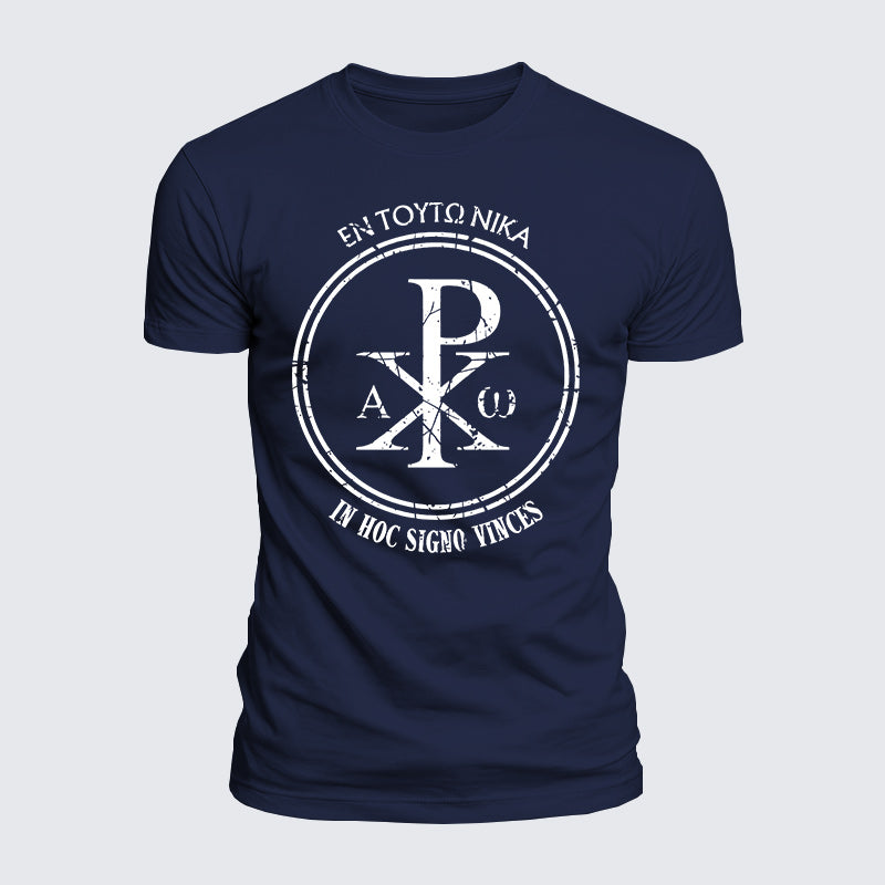 Luxe Mercerized Cotton Tee - In This Sign Conquer