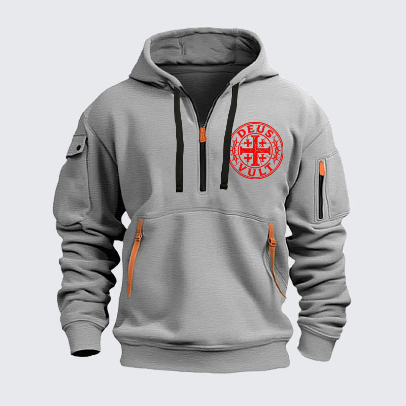 Zipper Hoodies - Deus Vult
