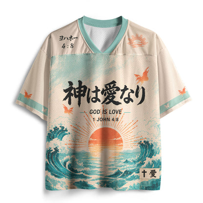 God Is Love Christian Mesh Jersey
