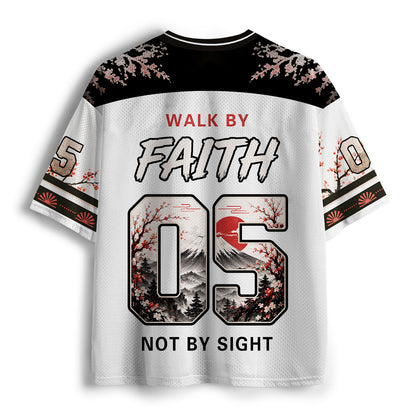 Faith Over Fear Christian Mesh Jersey