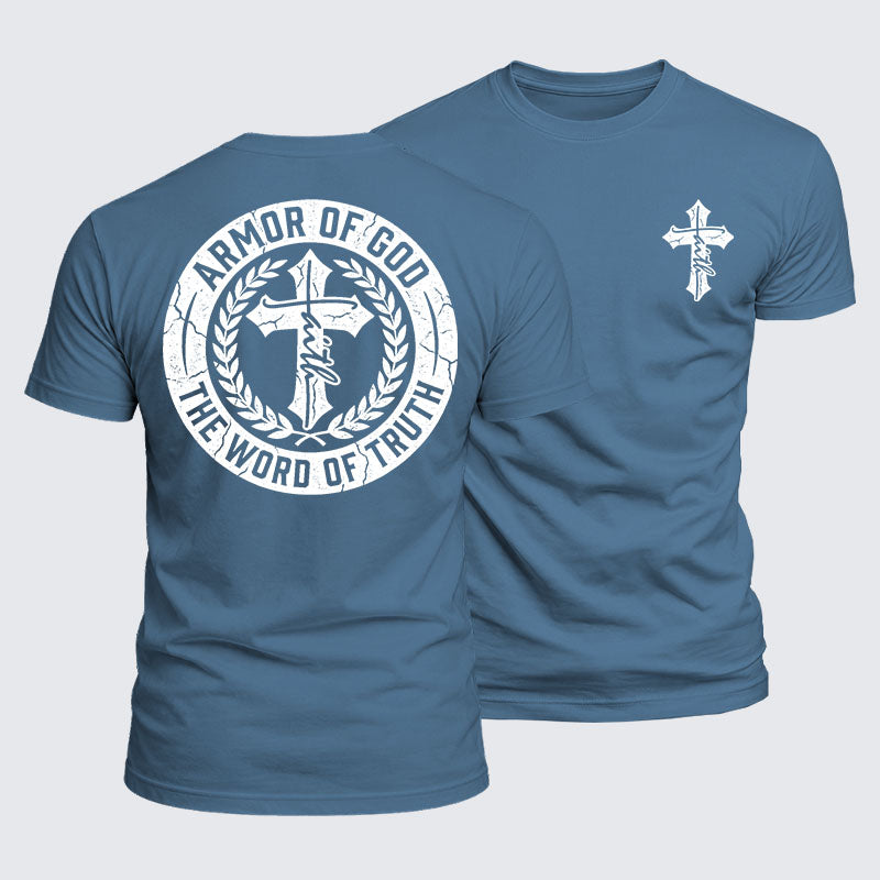 Luxe Mercerized Cotton Tee - Armor of God