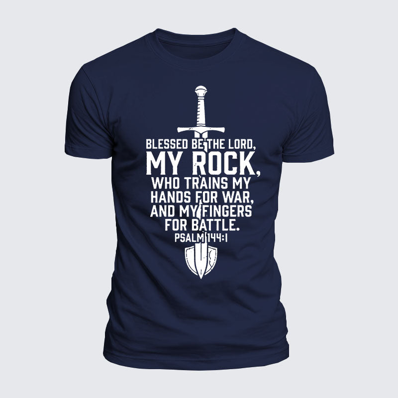 Luxe Mercerized Cotton Tee - Blessed Be The Lord
