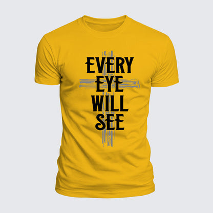Luxe Mercerized Cotton Tee -  Every Eye Will See