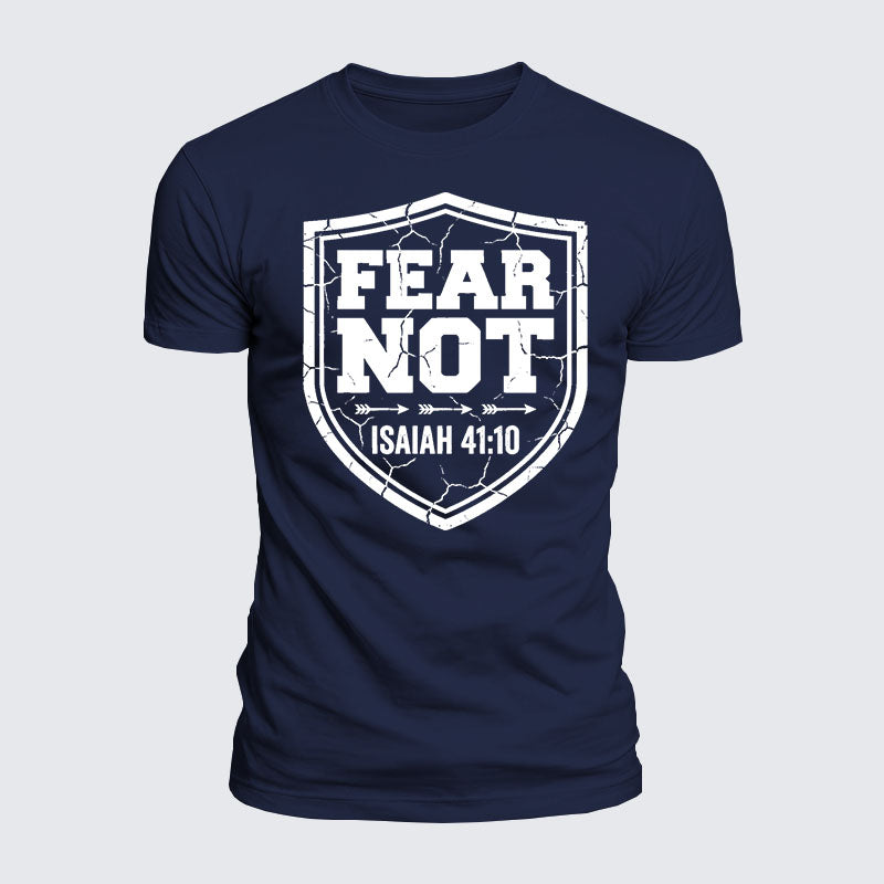 Luxe Mercerized Cotton Tee - Fear Not Isaiah 41:10