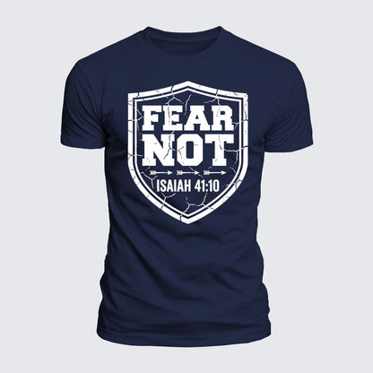 Luxe Mercerized Cotton Tee - Fear Not Isaiah 41:10