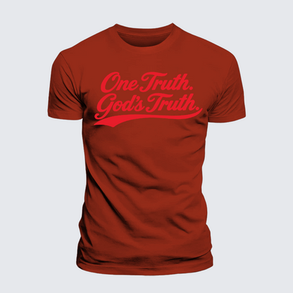 Luxe Mercerized Cotton Tee - One Truth God's Truth