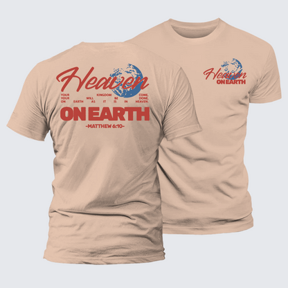 Luxe Mercerized Cotton Tee - Heaven On Earth