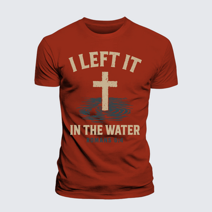 Luxe Mercerized Cotton Tee - I Left It In The Water