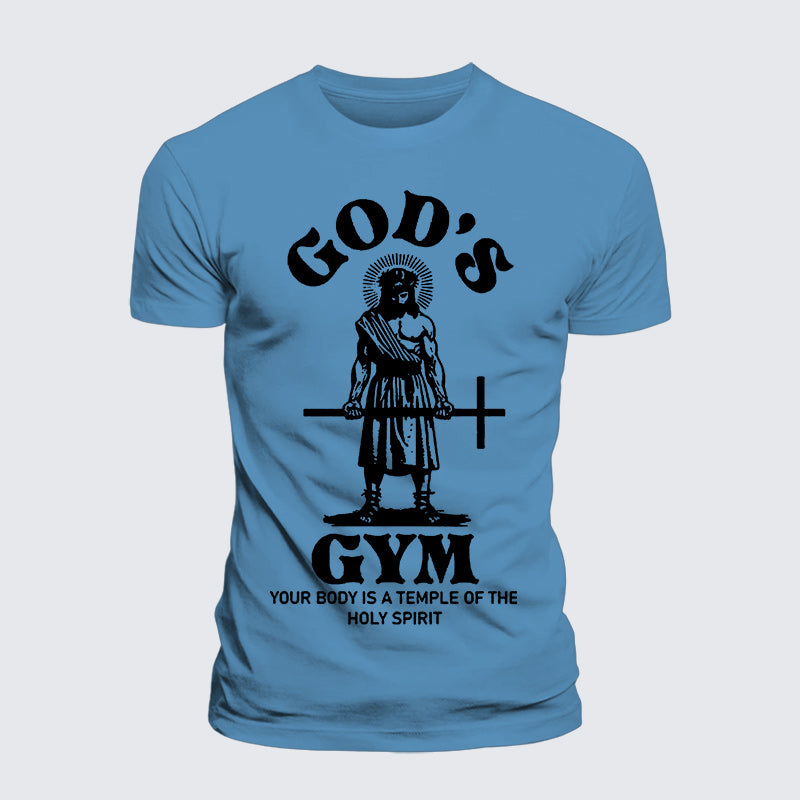 Luxe Mercerized Cotton Tee - Your Body Is A Temple Of The Holy Spirit