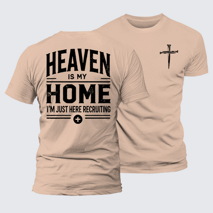 Luxe Mercerized Cotton Tee - Heaven Is My Home