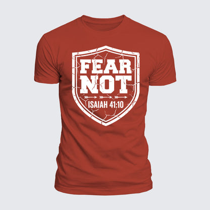 Luxe Mercerized Cotton Tee - Fear Not Isaiah 41:10