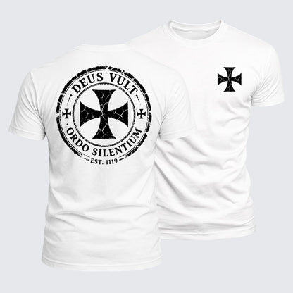 Luxe Mercerized Cotton Tee - Deus Vult