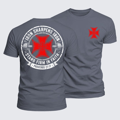 Luxe Mercerized Cotton Tee -  Iron Sharpens Iron