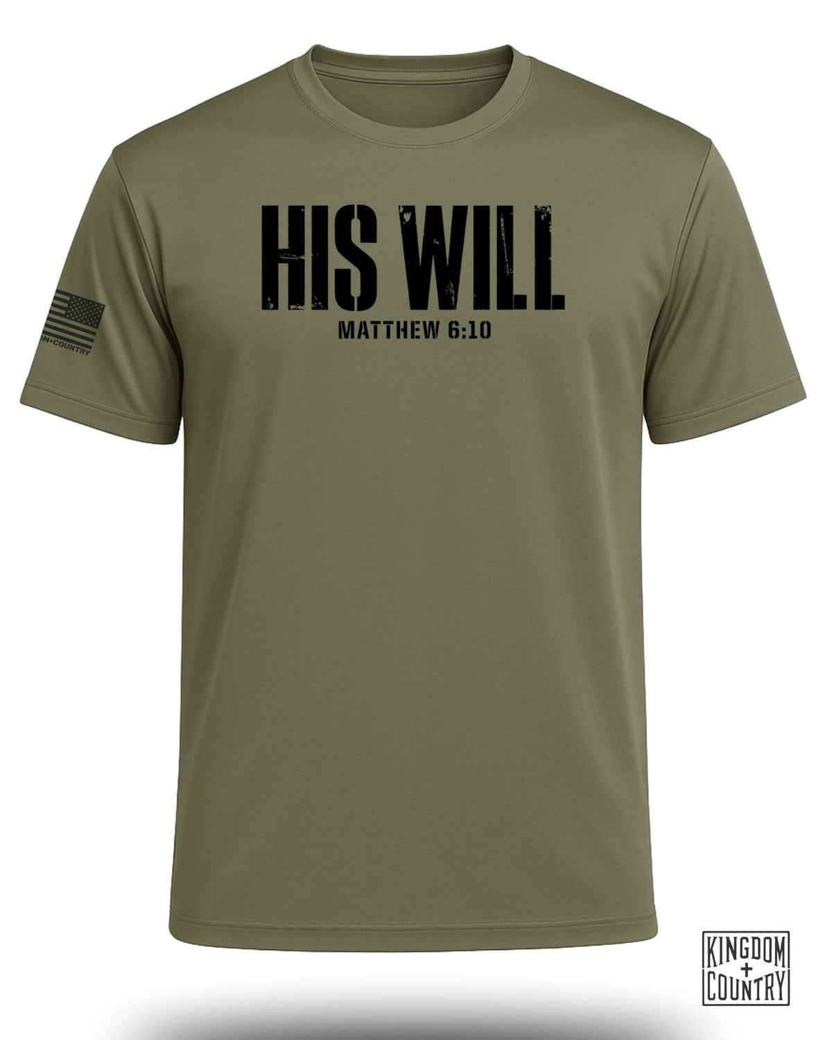 His Will Matthew 6:10 Performance Shirt