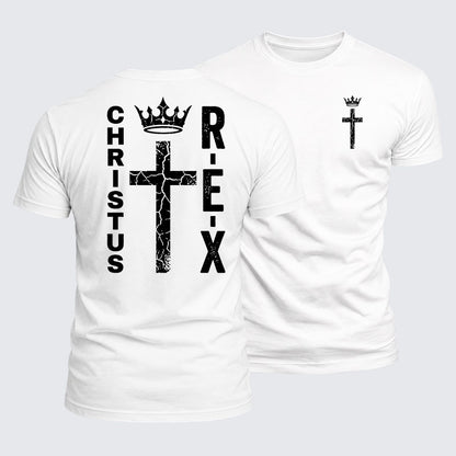 Luxe Mercerized Cotton Tee - Ave Christus Rex