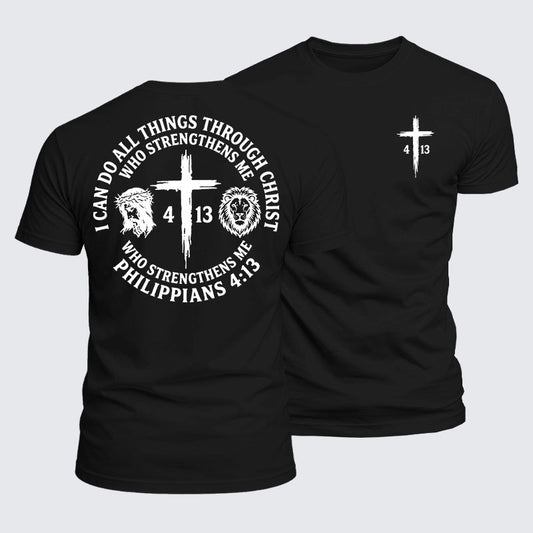 Luxe Mercerized Cotton Tee - All Things Through Christ