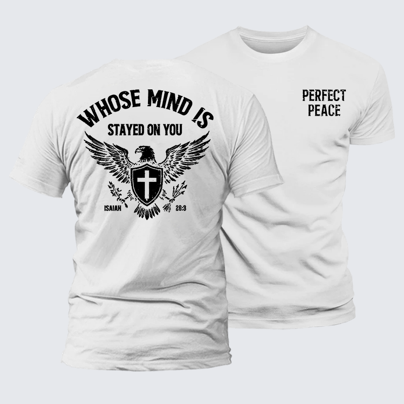 Luxe Mercerized Cotton Tee - Perfect Peace