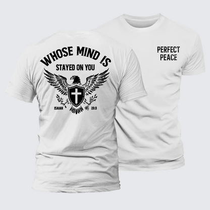 Luxe Mercerized Cotton Tee - Perfect Peace