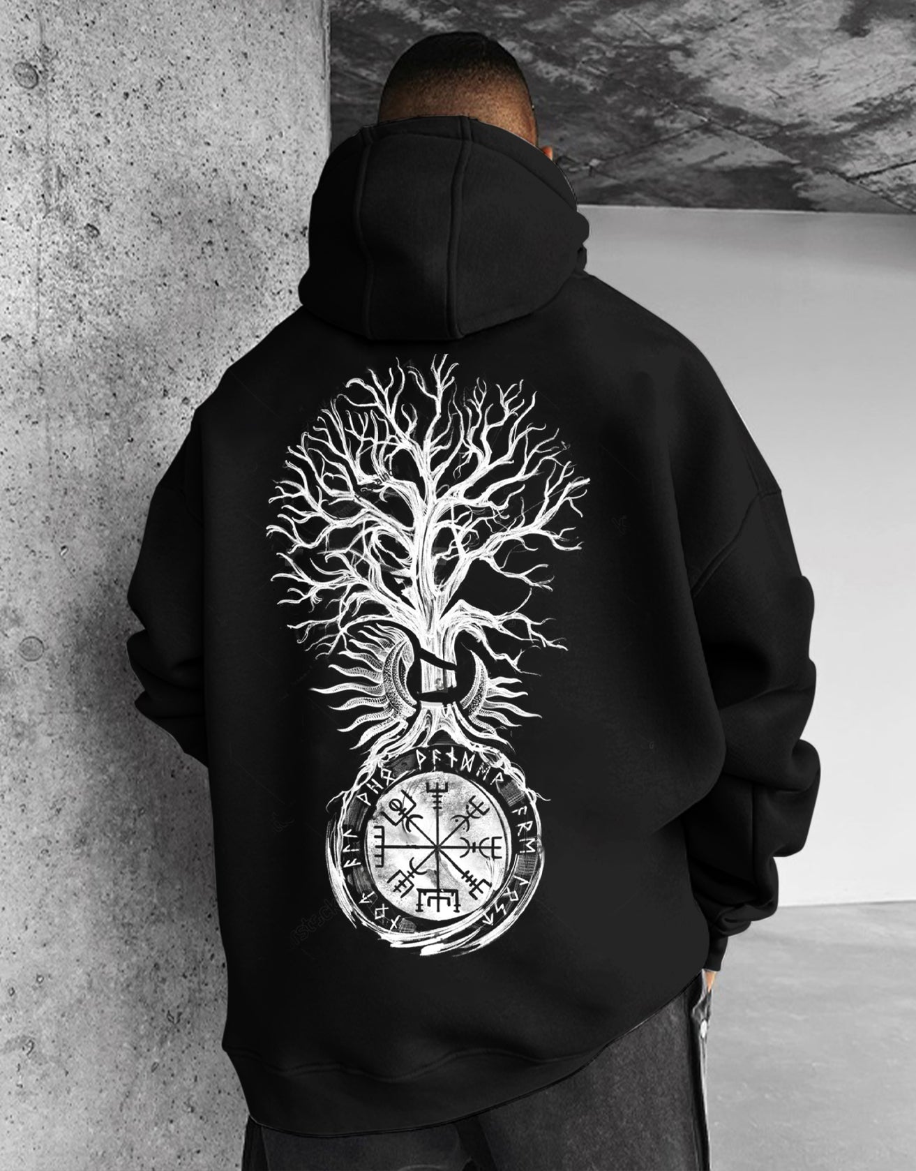 Viking Life Tree Totem Hoodie