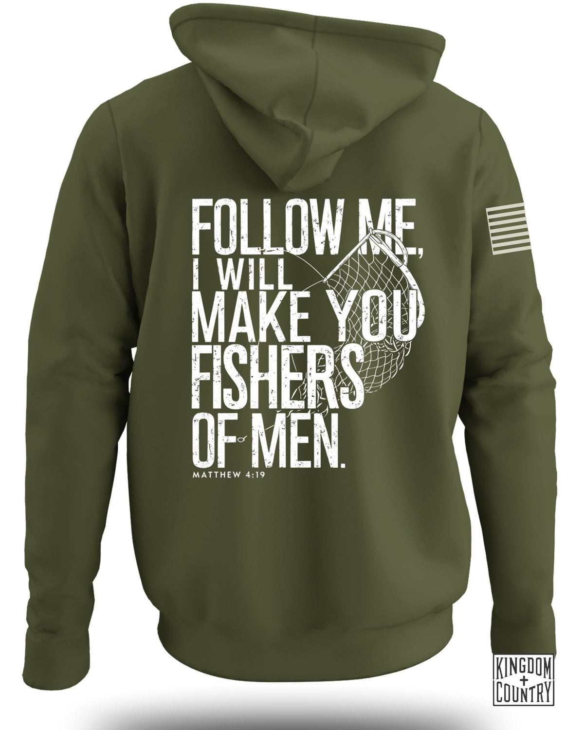 Follow Me Fishers of Men Hoodies