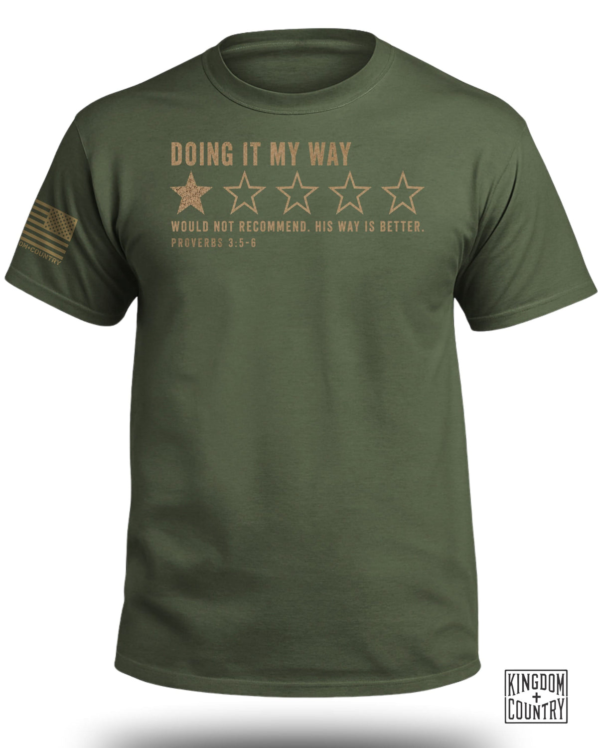 Doing It My Way 1 Star Review T-Shirt