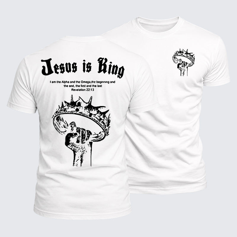 Luxe Mercerized Cotton Tee - Jesus is King