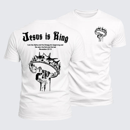 Luxe Mercerized Cotton Tee - Jesus is King