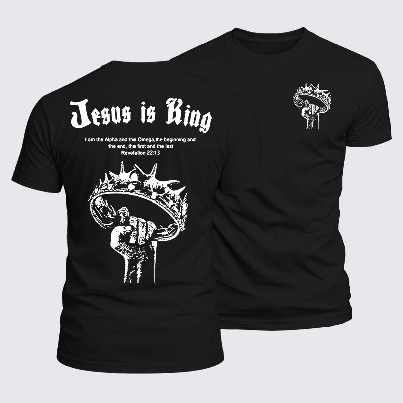 Luxe Mercerized Cotton Tee - Jesus is King