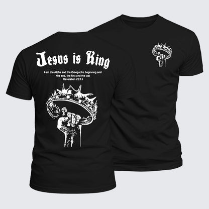 Luxe Mercerized Cotton Tee - Jesus is King