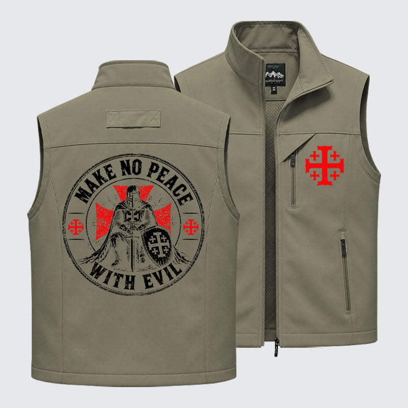 Make No Peace With Evil Outdoor Quick-dry Vest