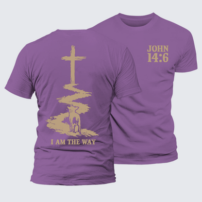 Luxe Mercerized Cotton Tee - I Am The Way