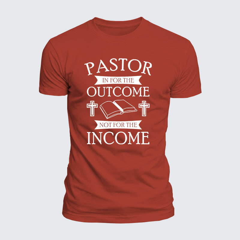 Luxe Mercerized Cotton Tee - Pastor In It For The Outcome
