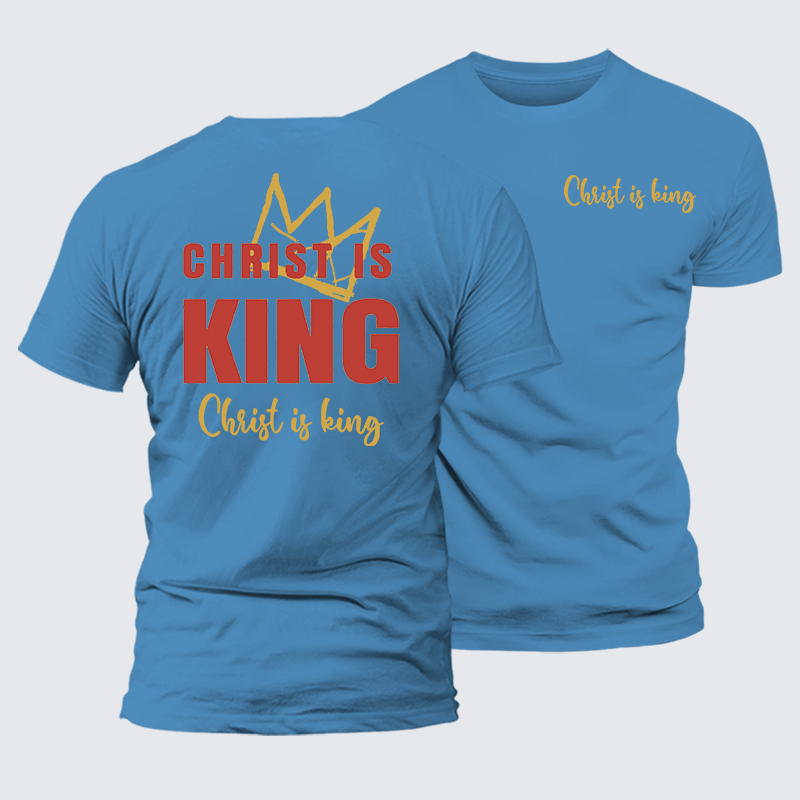 Luxe Mercerized Cotton Tee - Christ Is King